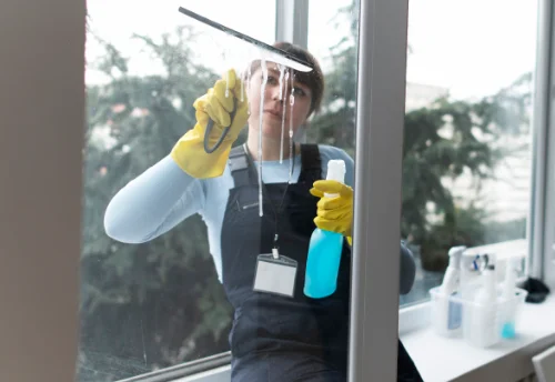 Nettoyage de vitres intérieures et extérieures à Mours-Saint-Eusèbe